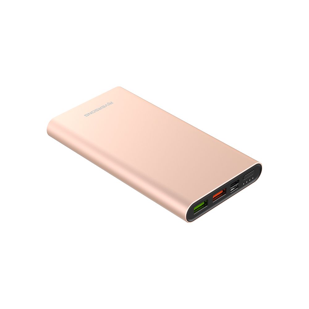 Riversong Pro Fast Charging Powerbank 10000 Mah, Vega 10 PRO-PB36 PRO-Rose Gold